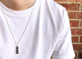 ethical necklaces in ethical men's jewellery