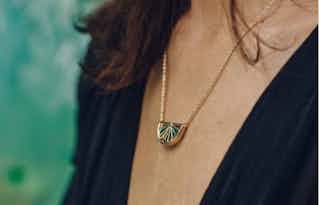 artisan necklaces in sustainably sourced jewellery