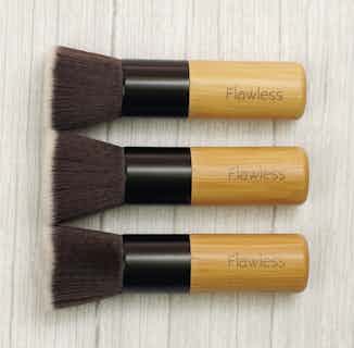 Ethically Made Make-Up Brush | Buffing Foundation from Flawless in vegan friendly makeup brushes, natural vegan makeup brands