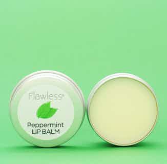 Handcrafted Natural Lip Balm | Peppermint | 15g from Flawless in natural organic lip balms & scrubs, vegan friendly skincare