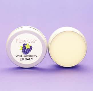 Handcrafted Natural Lip Balm | Wild Blackberry | 15g from Flawless in natural organic lip balms & scrubs, vegan friendly skincare