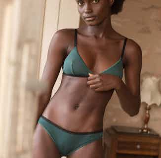 Green Laïta panties from Olly in eco friendly undies for women, Women's Sustainable Clothing