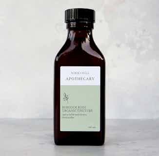 Burdock Root Organic Tincture | Detoxifying Remedy | 0.45kg from Nikki Hill Apothecary in natural homeopathic remedies, Sustainable Beauty & Health
