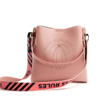 Tabitha | Vegan Leather Women's Bucket Bag | Pink from GUNAS New York
