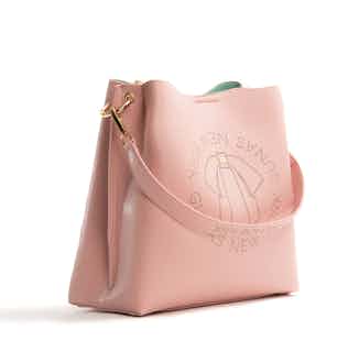 Tabitha | Vegan Leather Women's Bucket Bag | Pink from GUNAS New York