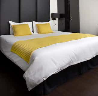 Himal | Fair Trade Organic Duvet Cover Set | White from Their story in fair trade bedding, eco-friendly bedroom products