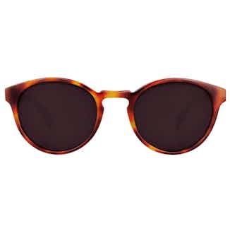 Kaka | Recycled Plastic & Sustainable Wood Sunglasses | Caramel from Bird Sunglasses in eco-friendly polarized sunglasses for women, sustainable vegan accessories for women