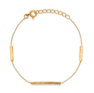 Madhu | Sustainably Sourced Chain Pendent Bracelet | Gold from So Just Shop in sustainable bracelets, sustainably sourced jewellery