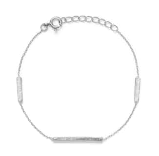 Madhu | Sustainably Sourced Chain Pendant Bracelet | Silver from So Just Shop in sustainable bracelets, sustainably sourced jewellery