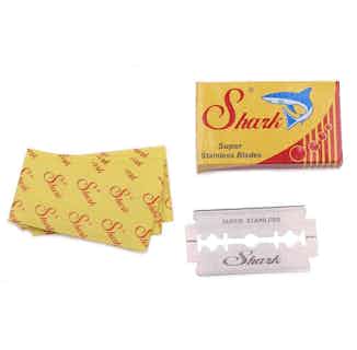 Shark Double-Edged Safety Razor Blades | 5x Blades from Clean U Skincare in Sustainable Homeware & Leisure