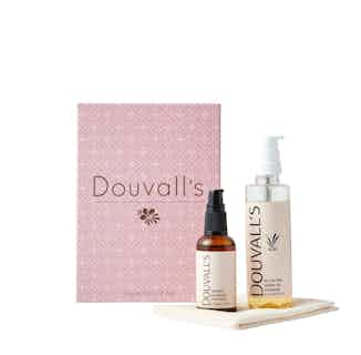 Luxury Gift Set from Douvalls in vegan friendly skincare, Sustainable Beauty & Health