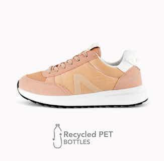 Ecowear | Recycled Plastic Vegan Trainers | Rose from ACBC in sustainable women's trainers, sustainable ethical shoes for women