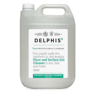 Eco- Friendly Sustainable Floor and Surface Lemon Gel Cleaner | 5ltr from Delphis Eco