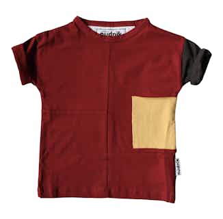 Disruptor | GOTS Certified Organic Cotton Kid's Tee | Brown & Black Cookie Jar from Nudnik in sustainable baby & toddler clothing, Sustainable Children's Clothing