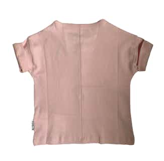 Disruptor | GOTS Certified Organic Cotton Kid's Tee | Pink Cotton Candy from Nudnik in organic baby tops, sustainable baby & toddler clothing