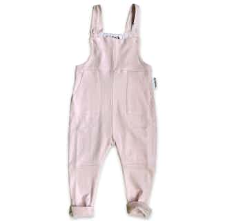 Candy | GOTS Certified Organic Cotton Kid's Jumpsuit | Natrual from Nudnik in sustainable boys dungarees, sustainable boys clothing