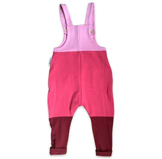 Ombré | GOTS Certified Organic Cotton Kid's Jumpsuit | Pink from Nudnik in sustainable baby & toddler clothing, Sustainable Children's Clothing