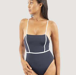 Byron Bay | Recycled Econyl® Swimsuit | Pebble from 1 People in ethically made swimwear, Women's Sustainable Clothing