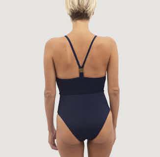 Byron Bay |  Econyl® Swimsuit | Deep Sea Navy from 1 People in ethically made swimwear, Women's Sustainable Clothing