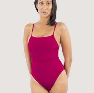 Byron Bay | Econyl® Swimsuit | Red Coral from 1 People in ethically made swimwear, Women's Sustainable Clothing