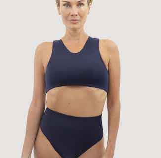 Syros | Recycled Econyl® Bikini |  Deep Sea Navy from 1 People in ethically made swimwear, Women's Sustainable Clothing