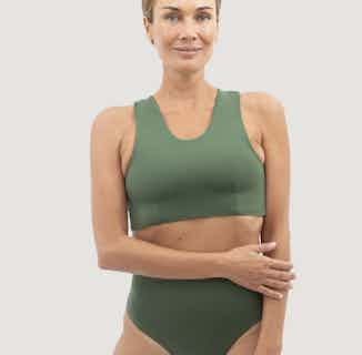 Syros | Econyl® Bikini Set | Seaweed Green from 1 People in ethically made swimwear, Women's Sustainable Clothing