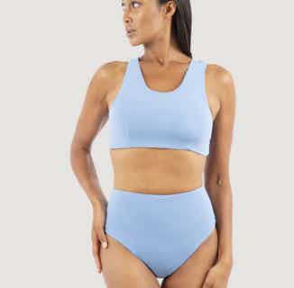 Syros | Recycled Econyl® Bikini Set | Ocean Spray Blue from 1 People in ethically made swimwear, Women's Sustainable Clothing