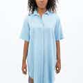 Seville | TENCEL™ Midi Dress | Sommerhus Blue from 1 People in ethical skirts & dresses, Women's Sustainable Clothing