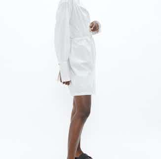 Cap Ferret | Organic Cotton Twill Shirt Dress | White Dove from 1 People in ethical skirts & dresses, Women's Sustainable Clothing