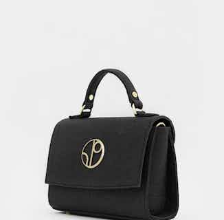 Mini London | Piñatex® Cross Body Bag | Black from 1 People in Women's Sustainable Clothing