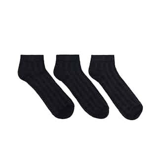 Modal Ankle Socks | All Black from 1 People in Women's Sustainable Clothing