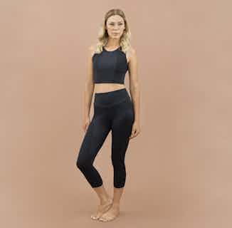 Kathmandu |  Econyl® Tank Top | Onyx Black from 1 People in sustainable gym tops, sustainable workout gear for women