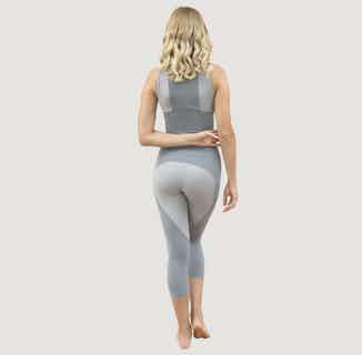 Kathmandu | Recycled Econyl® Tank Top | Agathe Grey from 1 People in sustainable gym tops, sustainable workout gear for women
