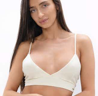 Paris |  PYRATEX® Tencel Skin-caring Essential Bra Top | Powder from 1 People in sustainable bras, eco friendly undies for women