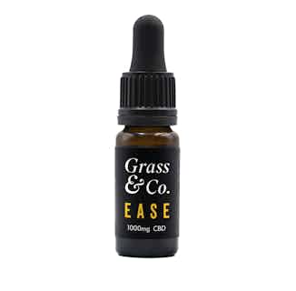 Ease | CBD Hemp Oil Drops | Ginger, Turmeric & Orange | 1000mg | 10ml from Grass & Co.
