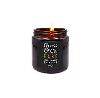 Ease | Soy Wax Aromatherapy Candle | Sweet Orange, Eucalyptus and Ginger | 120g from Grass & Co. in Sustainable Beauty & Health