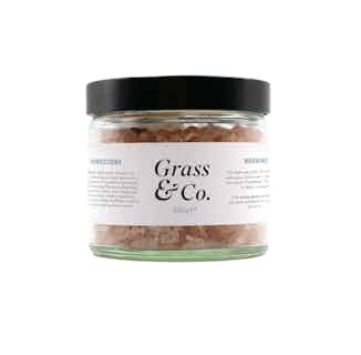 Calm | Himalayan Pink Bath Salts | Primrose, Rosemary and Marula | 300g from Grass & Co. in Sustainable Beauty & Health