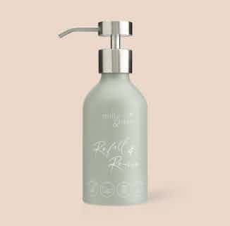 Re-usable & Re-fillable Aluminium Bottle For Life | Sage green | 250ml from Milly & Sissy in eco bathroom products, Sustainable Homeware & Leisure