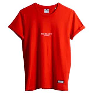 GOTS Organic Cotton Logo Unisex T-Shirt | Red from Morcant