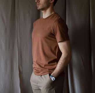 GOTS Organic Cotton Boxy Relaxed T-Shirt | Caramel Brown from Morcant