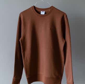GOTS Organic Cotton Unisex Crewneck Sweater | Caramel Brown from Morcant