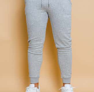 Scottie | Organic Cotton Blend Unisex Joggers  | Light Grey from Lounge Wear in sustainable bottoms for women, Women's Sustainable Clothing