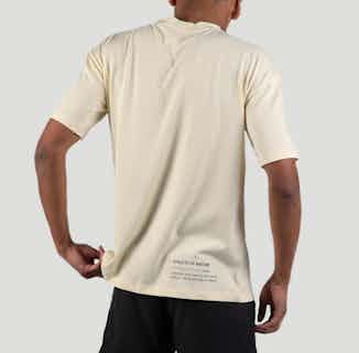 Sustainable TENCEL™ & Organic Cotton Beechwood Performance T-Shirt | White Sand from Iron Roots