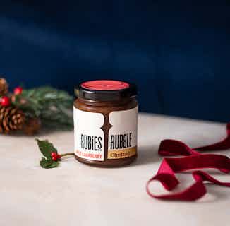 Rubies in the Rubble | Apple & Cranberry Chutney from Honestly Tasty
