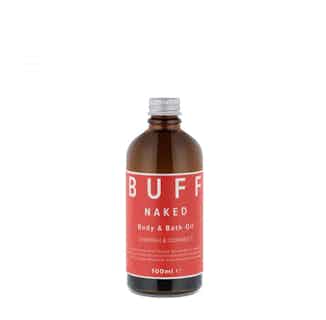 Naked | Handmade, Natural Cherish & Connect Body & Bath Oil | 100ml from Buff Natural Body Care in organic bath oils, Sustainable Beauty & Health