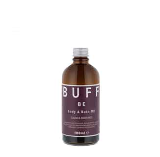 Be Calm and Ground | Organic Natural Body and Bath Oil | 100ml from Buff Natural Body Care in organic bath oils, Sustainable Beauty & Health