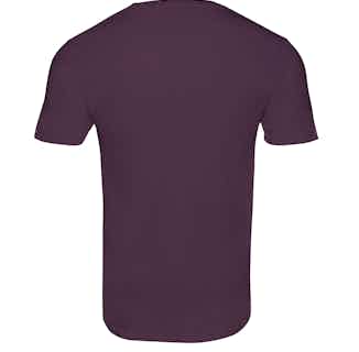 Organic Cotton Boys' Crew Neck T-Shirt | Wakebridge Red Wine from Masson and Green in sustainable boys tops, sustainable boys clothing
