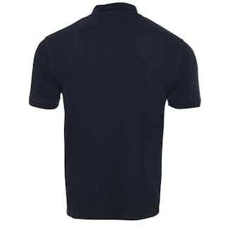 Organic Cotton Kid's Plain Short Sleeve Polo Shirt | Navy from Masson and Green in sustainable boys tops, sustainable boys clothing