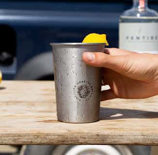 Pentire Eco Cup | Recycled Stainless Steel Tumbler from Pentire Drinks in eco-friendly kitchenware, sustainable kitchen items