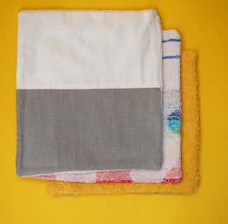 Mix ‘Three’ Cloth | Wiping, Lifting & Buffing Sustainable Cloths from Mix Clean Green in eco-friendly household items, Sustainable Homeware & Leisure